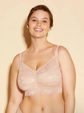 Cosabella Never Say Never Curvy Sweetie Soft Bra Mandorla Size XS Brand New